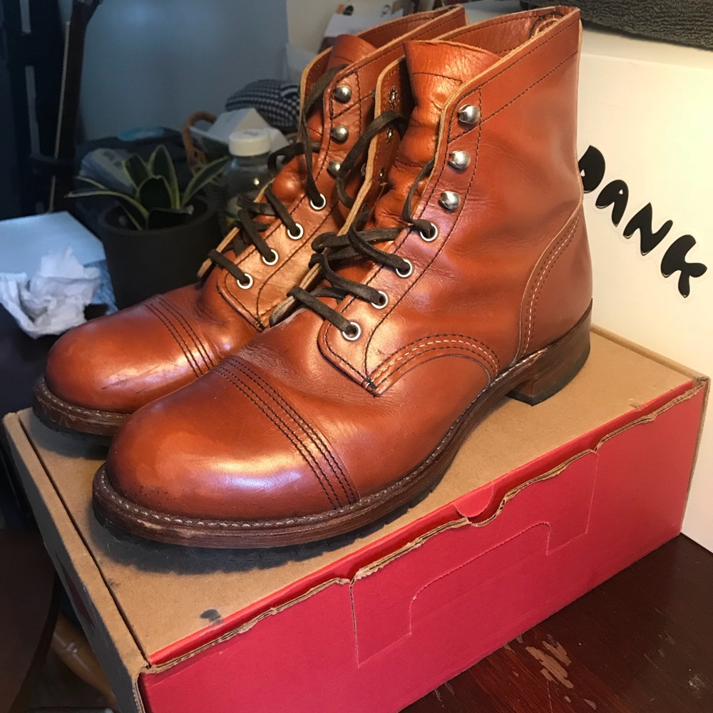 Red Wing Iron Ranger Heritage Boots size 10.5 mens